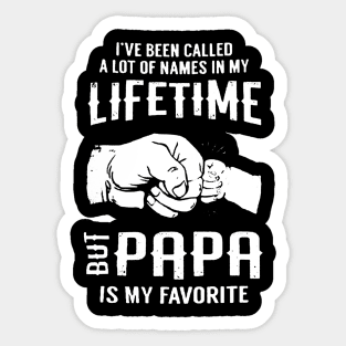 My Favorite People Call Me Papa Sticker